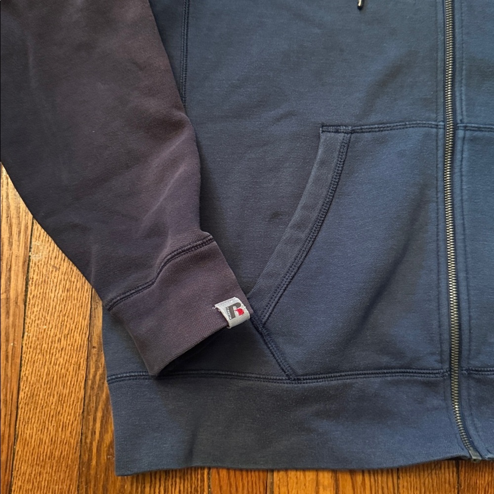 Y2K Russell Athletic Vintage Zip Up Hoodie - Picture 2 of 13
